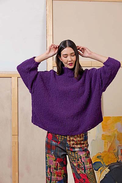 Artikelbild 3 des Artikels “Lang Yarns Punto 65 Phoenix / Phoenix Tweed “