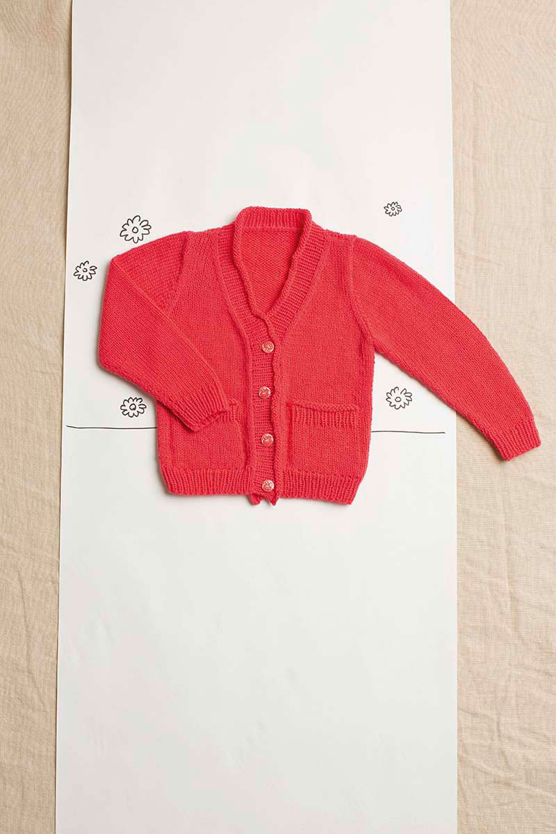 Artikelbild 3 des Artikels “Cardigan  aus Cashmere Premium 78.0110 - dunkelblau | 68-74, 80-86 (100g)“