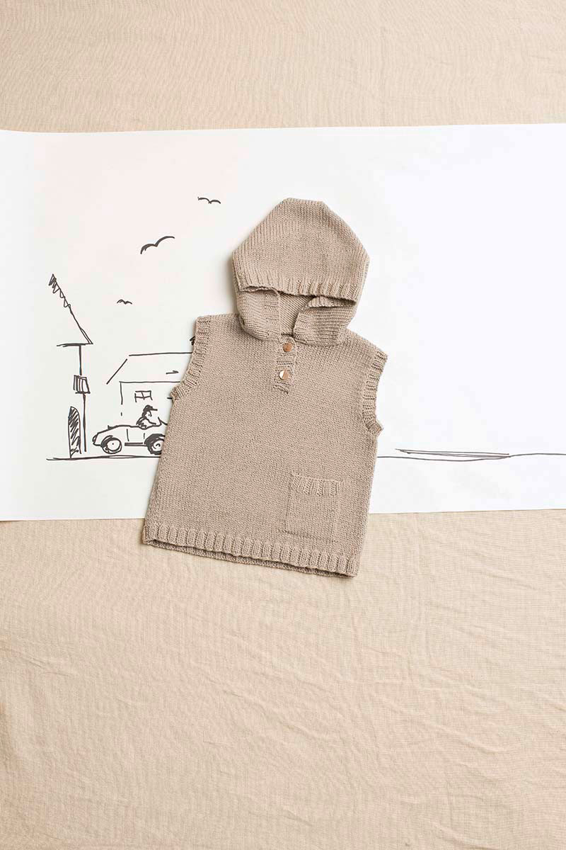 Artikelbild 3 des Artikels “Kapuzenpullunder aus Merino 200 Bebé “