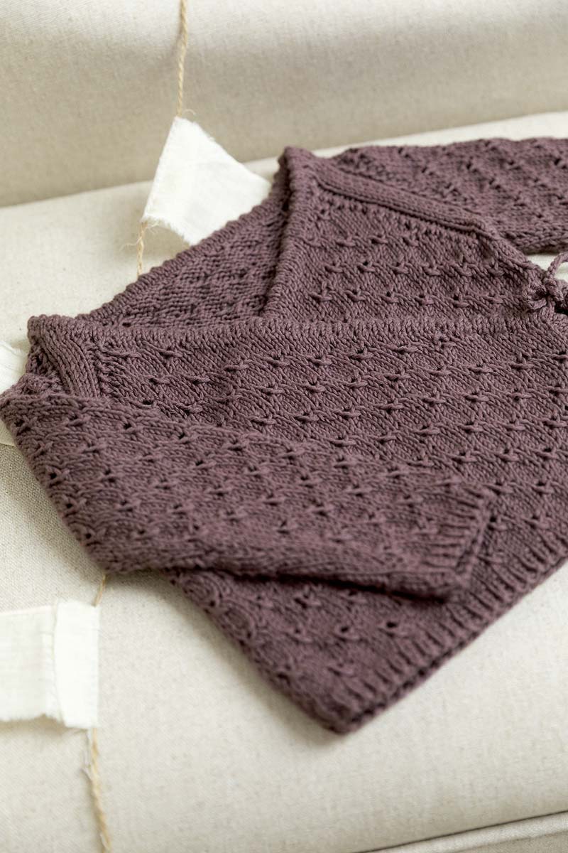 Artikelbild 3 des Artikels “Wickeljacke aus Baby Cotton “