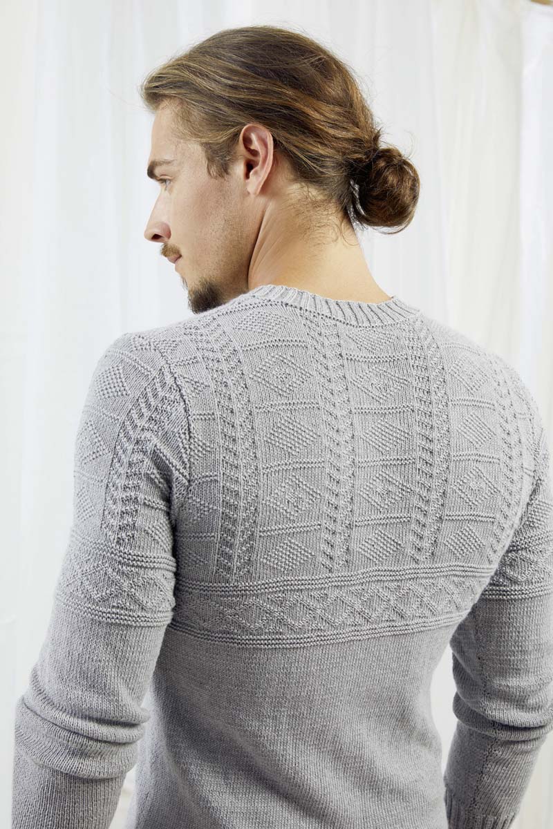 Artikelbild 3 des Artikels “Herrenpullover aus Baby Cotton “