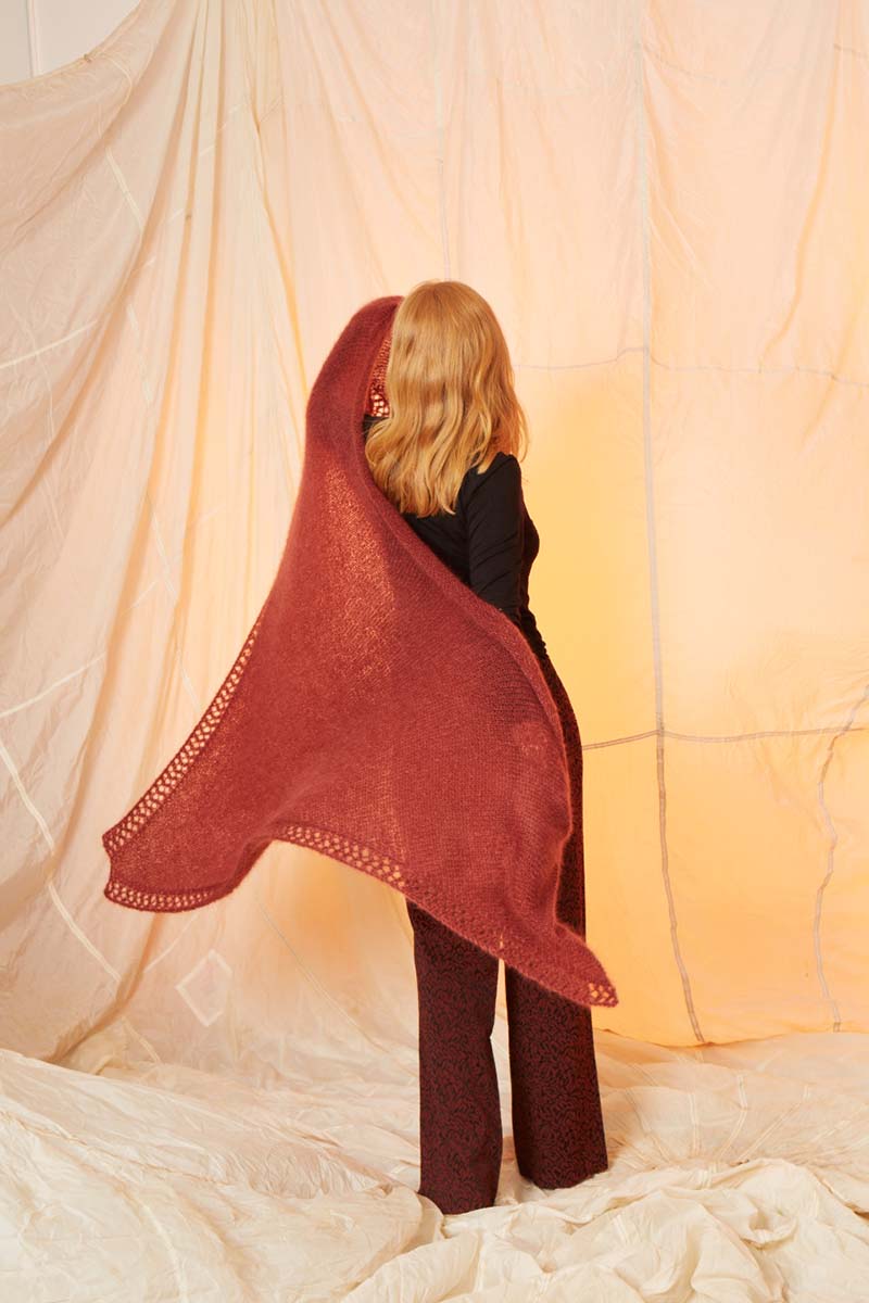 Artikelbild 3 des Artikels “Dreiecktuch aus Mohair Luxe “