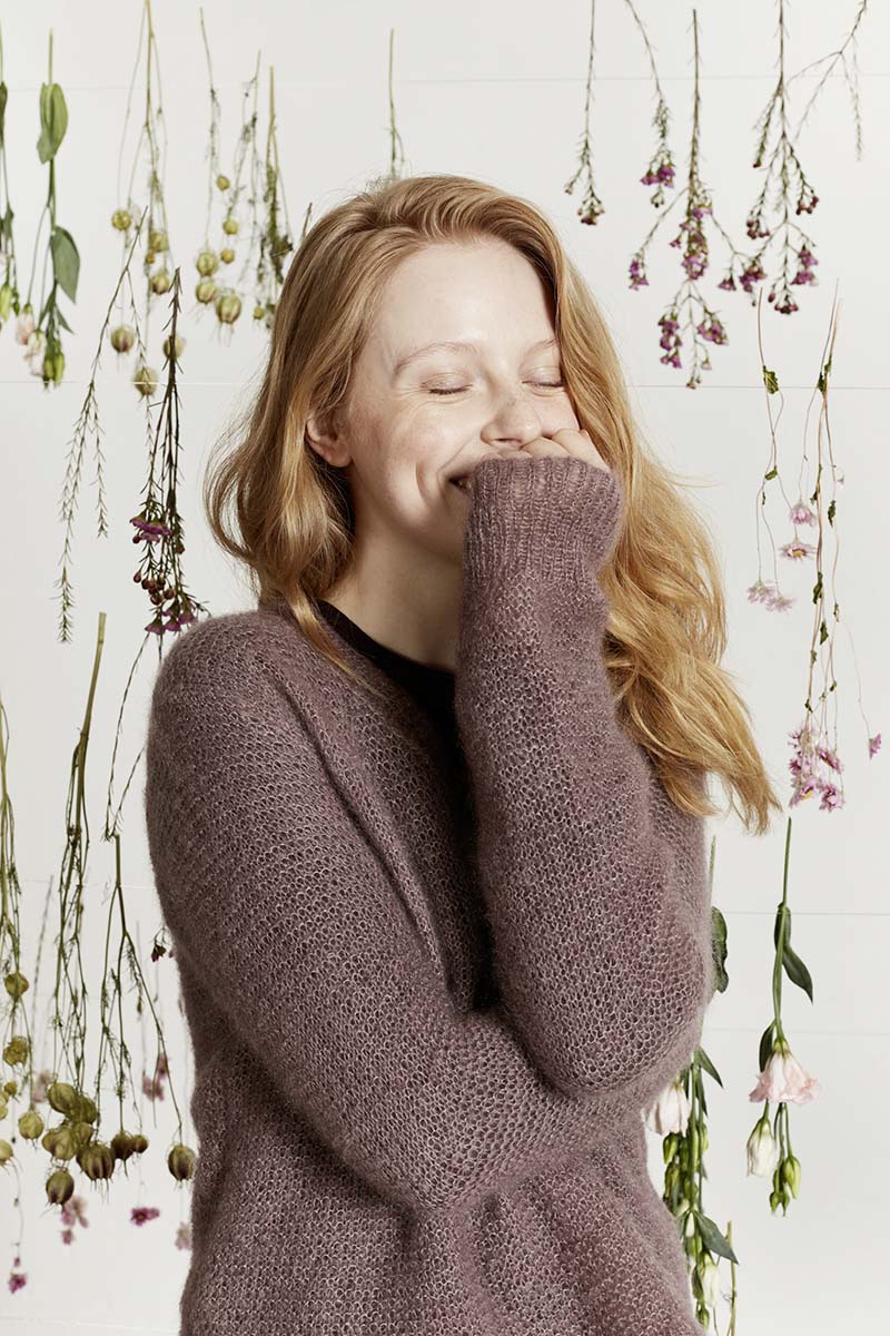 Artikelbild 3 des Artikels “Pullover mit V-Ausschnitt aus Mohair Luxe “