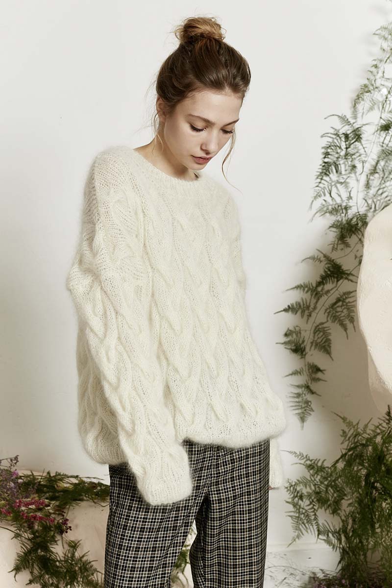 Artikelbild 3 des Artikels “Pullover im Zopfmuster aus Mohair Luxe “