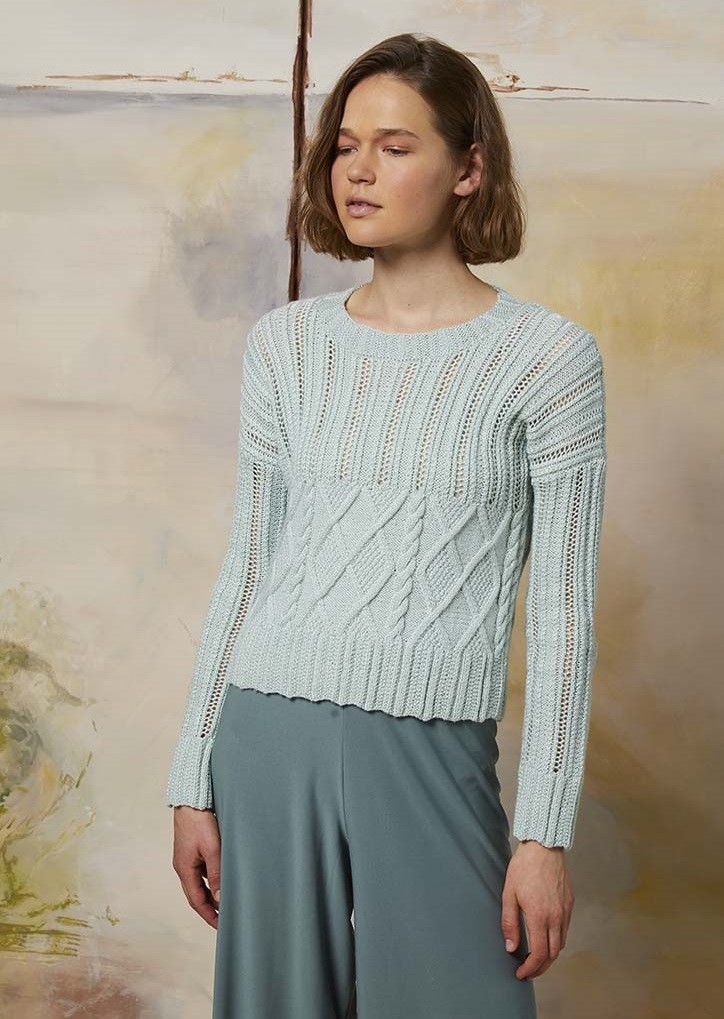 Artikelbild 3 des Artikels “Pullover mit Zopfmuster aus Liza “