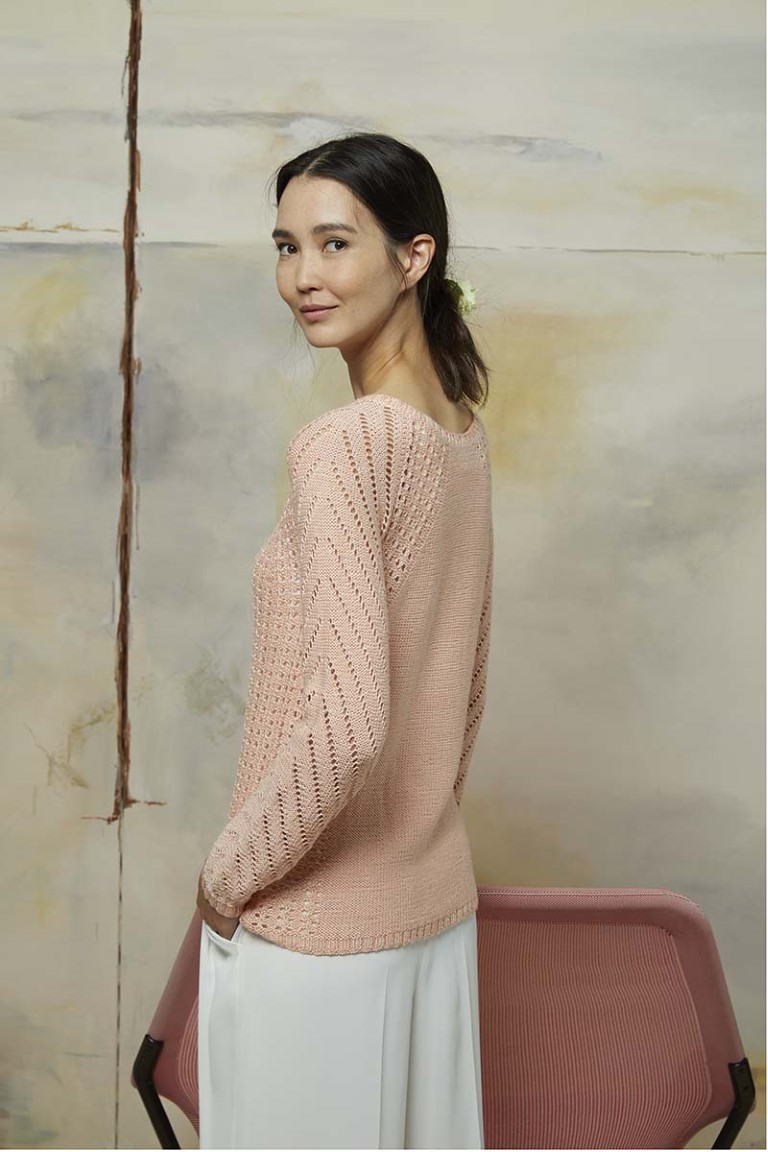 Artikelbild 3 des Artikels “Pullover im Lochmuster aus Liza “