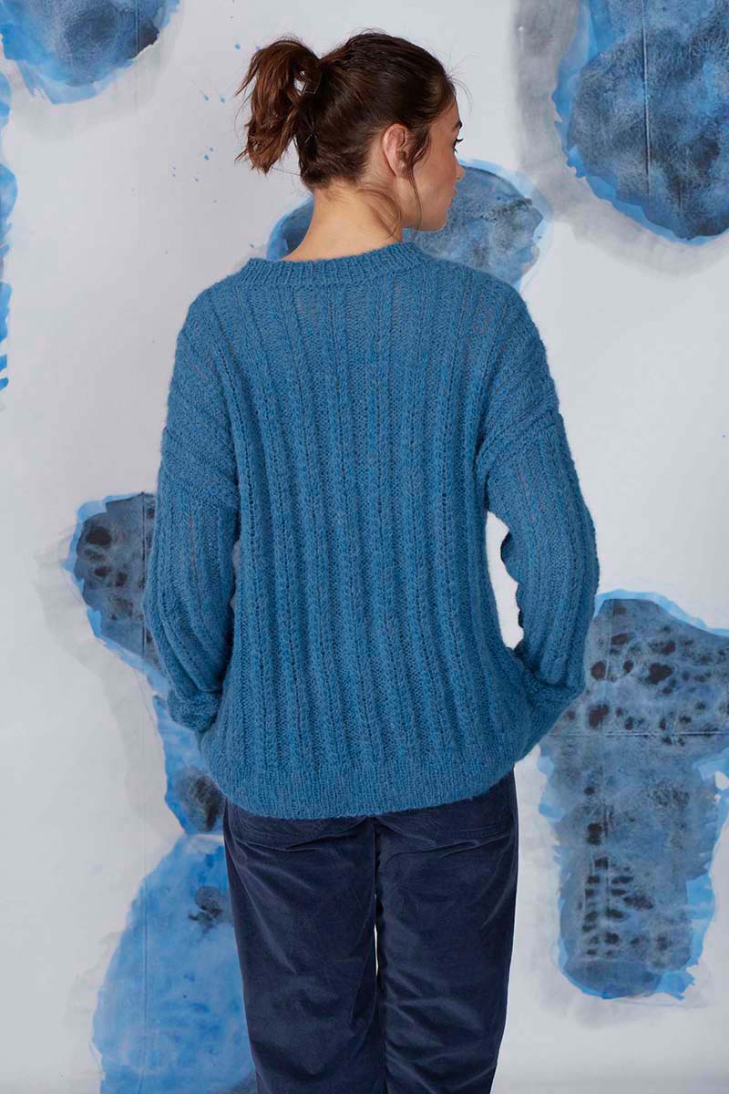 Artikelbild 3 des Artikels “Pullover  aus Suri Alpaca 1082.0013 - dunkelgelb | S-M (250g)“