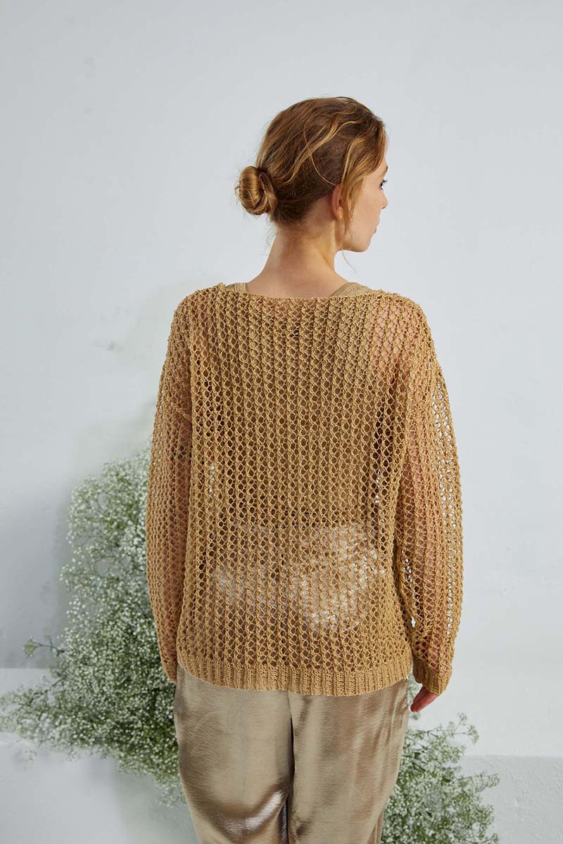 Artikelbild 3 des Artikels “Pullover  aus Crealino 1089.0104 - schwarz/weiß | M (300g)“