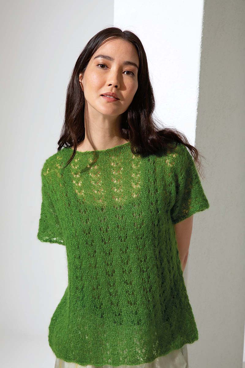 Artikelbild 3 des Artikels “Pullover mit Ajourmuster aus Lace 992.0023 - silber | L (200g)“