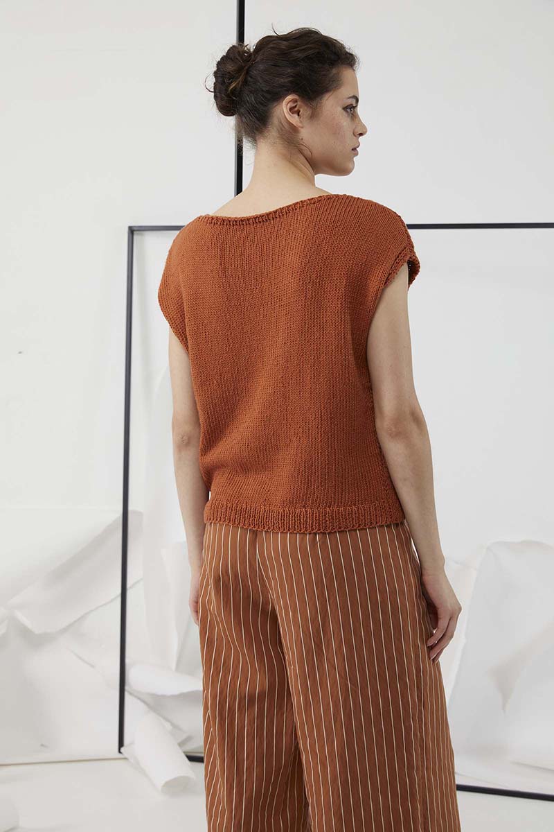 Artikelbild 3 des Artikels “Ärmelloser Pullover aus Amira Light “