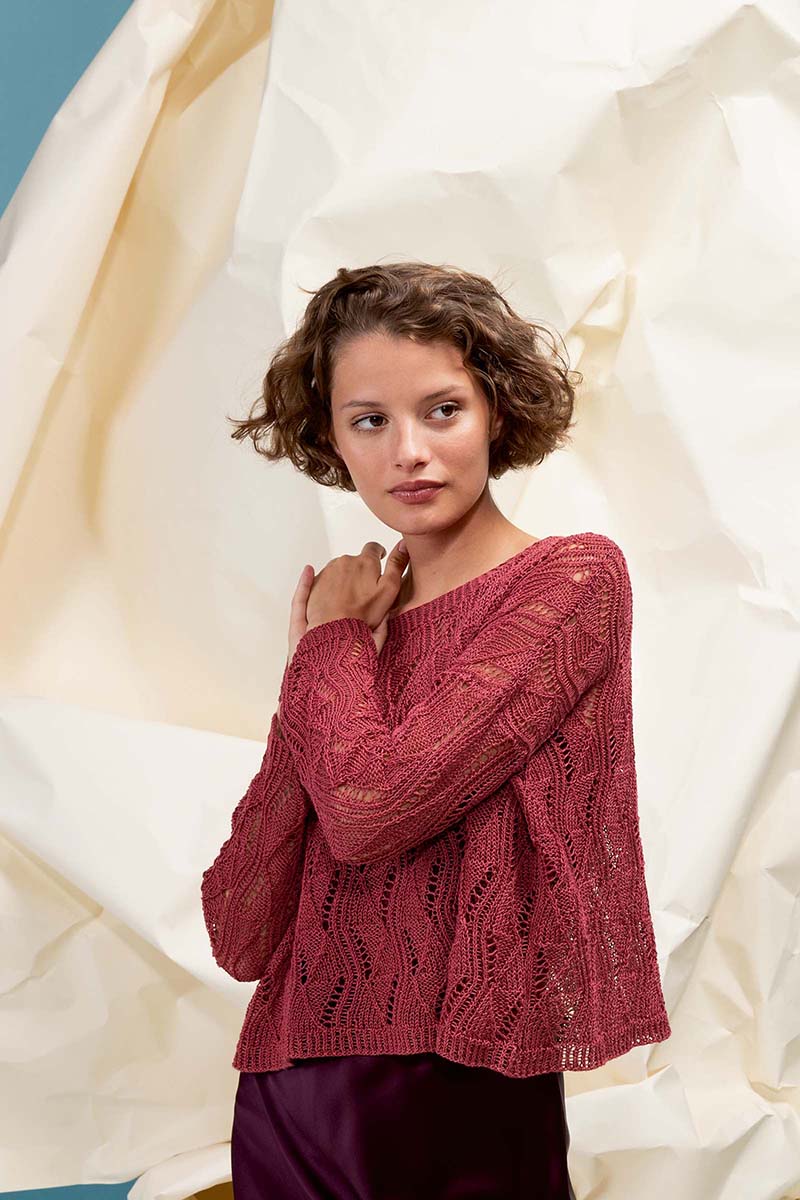 Artikelbild 3 des Artikels “Pullover  aus Crealino 1089.0019 - rosa | S-M (300g)“