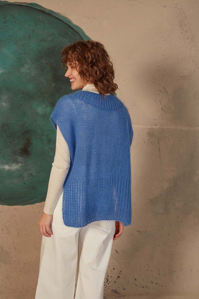 Artikelbild 3 des Artikels “Weiter Pullunder Carmela aus Mohair 21 “