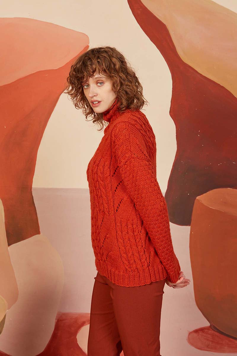 Artikelbild 3 des Artikels “Pullover Sarah aus Carpe Diem 714.0079 - Türkis | S-M (550g)“
