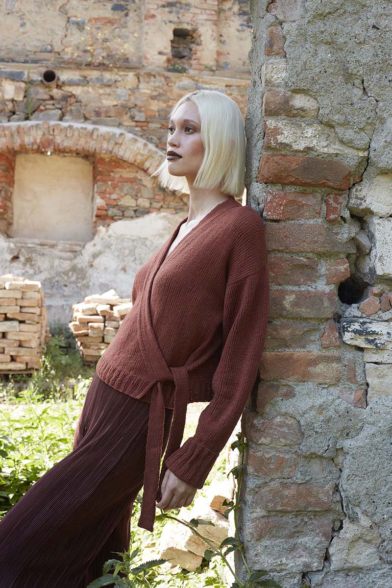 Artikelbild 3 des Artikels “Wrap jacket Wrap It Up aus WOOLADDICTS Bliss “