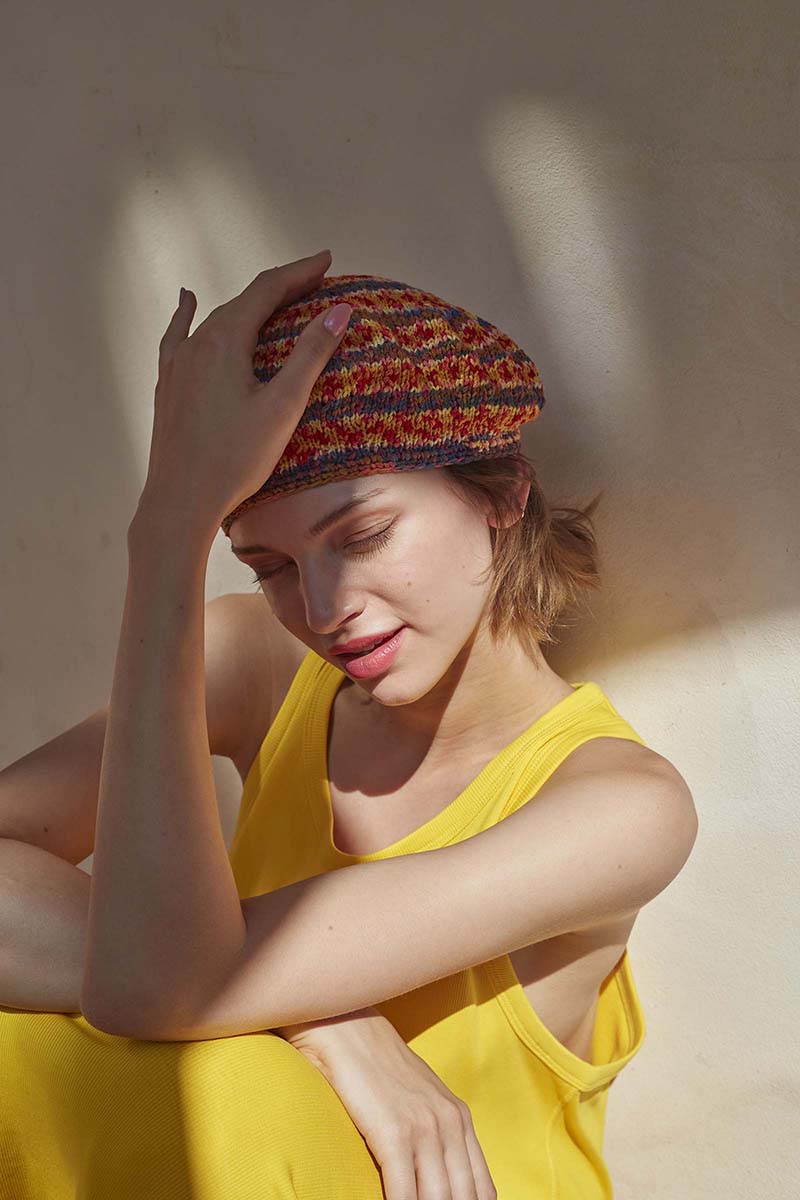 Artikelbild 3 des Artikels “Beret Stay Groovy aus WOOLADDICTS Artsy “