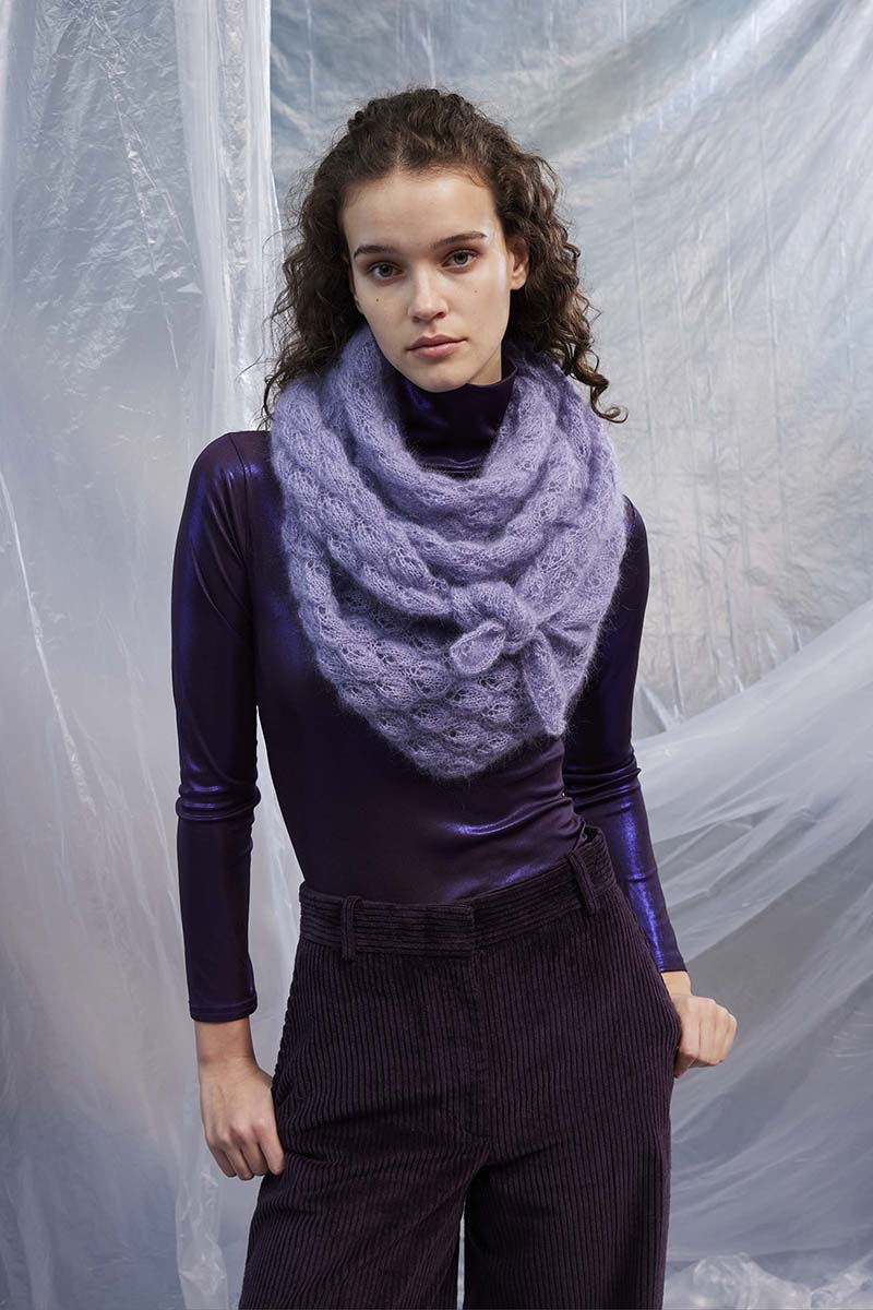 Artikelbild 3 des Artikels “Dreiecktuch Orlana aus Mohair Luxe “