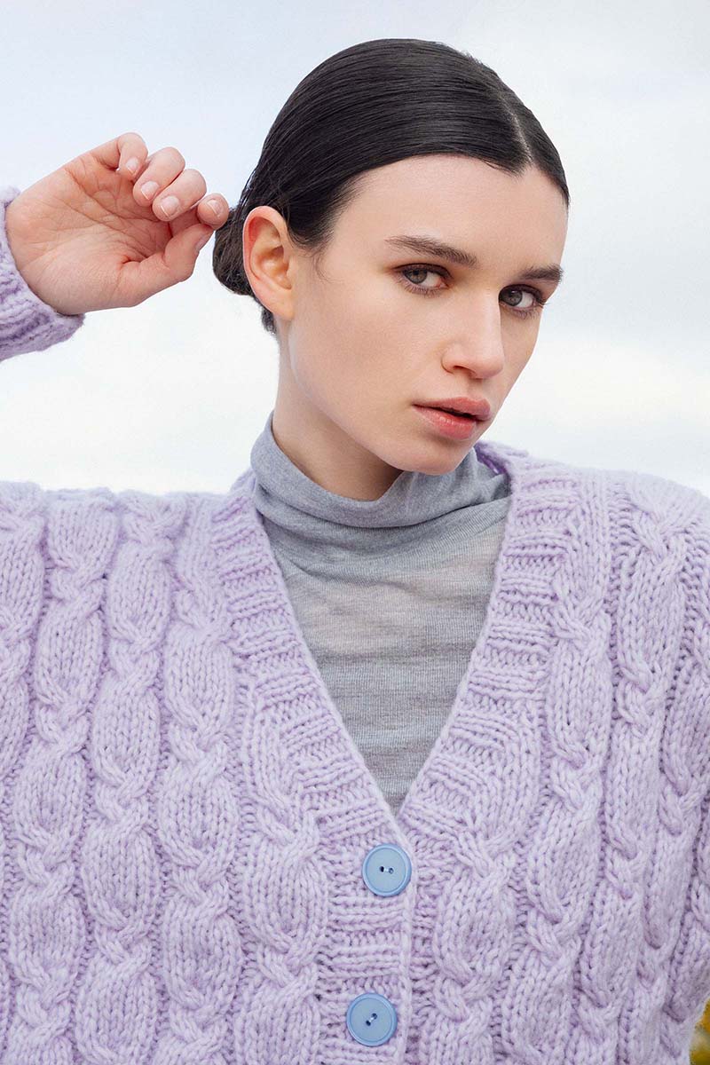 Artikelbild 3 des Artikels “Jacke Gathering Storm aus WOOLADDICTS Promise 1162.0146 - mauve | L-XL (600g)“