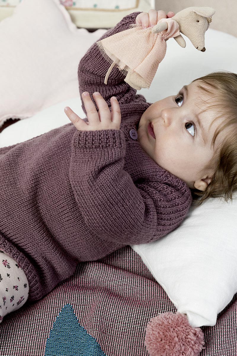Artikelbild 3 des Artikels “Pullover aus Merino 200 Bebé 71.0390 - violett | 62-68 (100g)“