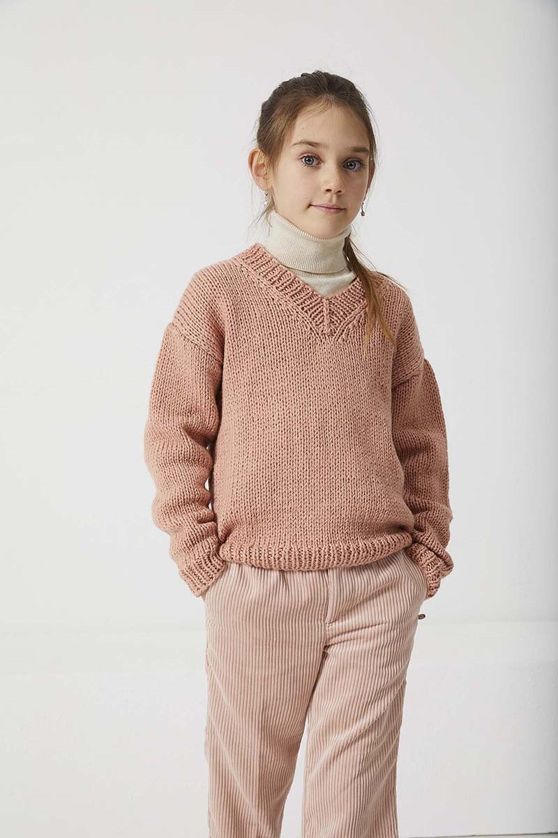 Artikelbild 3 des Artikels “Kinderpullover mit V-Ausschnitt aus Atlantis “