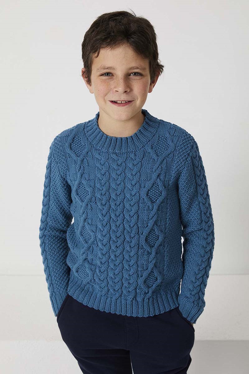 Artikelbild 3 des Artikels “Kinderpullover mit Zopfmuster aus Atlantis “