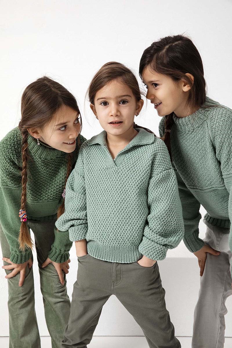 Artikelbild 3 des Artikels “Kinder-Polopullover im Perlmuster aus Atlantis “