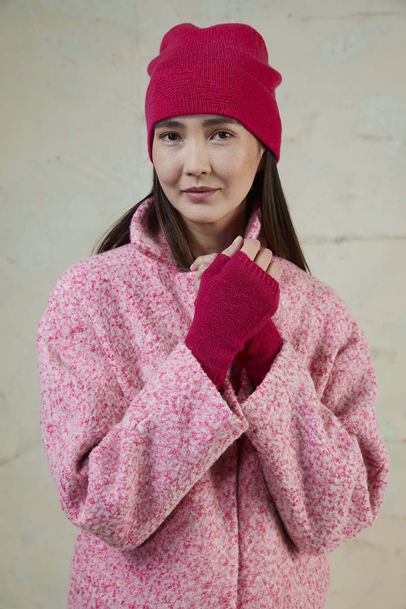 Artikelbild 3 des Artikels “Mütze Ulrike aus Cashmere Premium 78.0009 - rosa | DG (75g)“