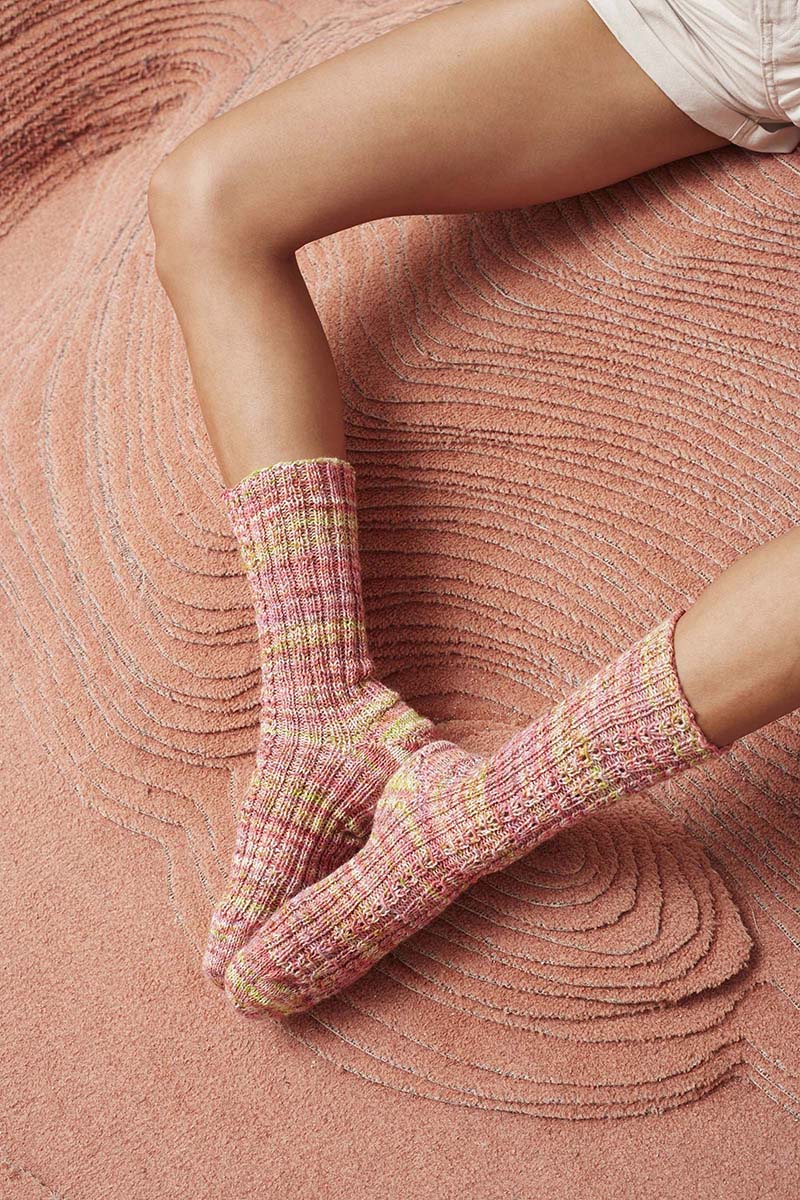 Artikelbild 3 des Artikels “Socken Single Step aus WOOLADDICTS Footprints “