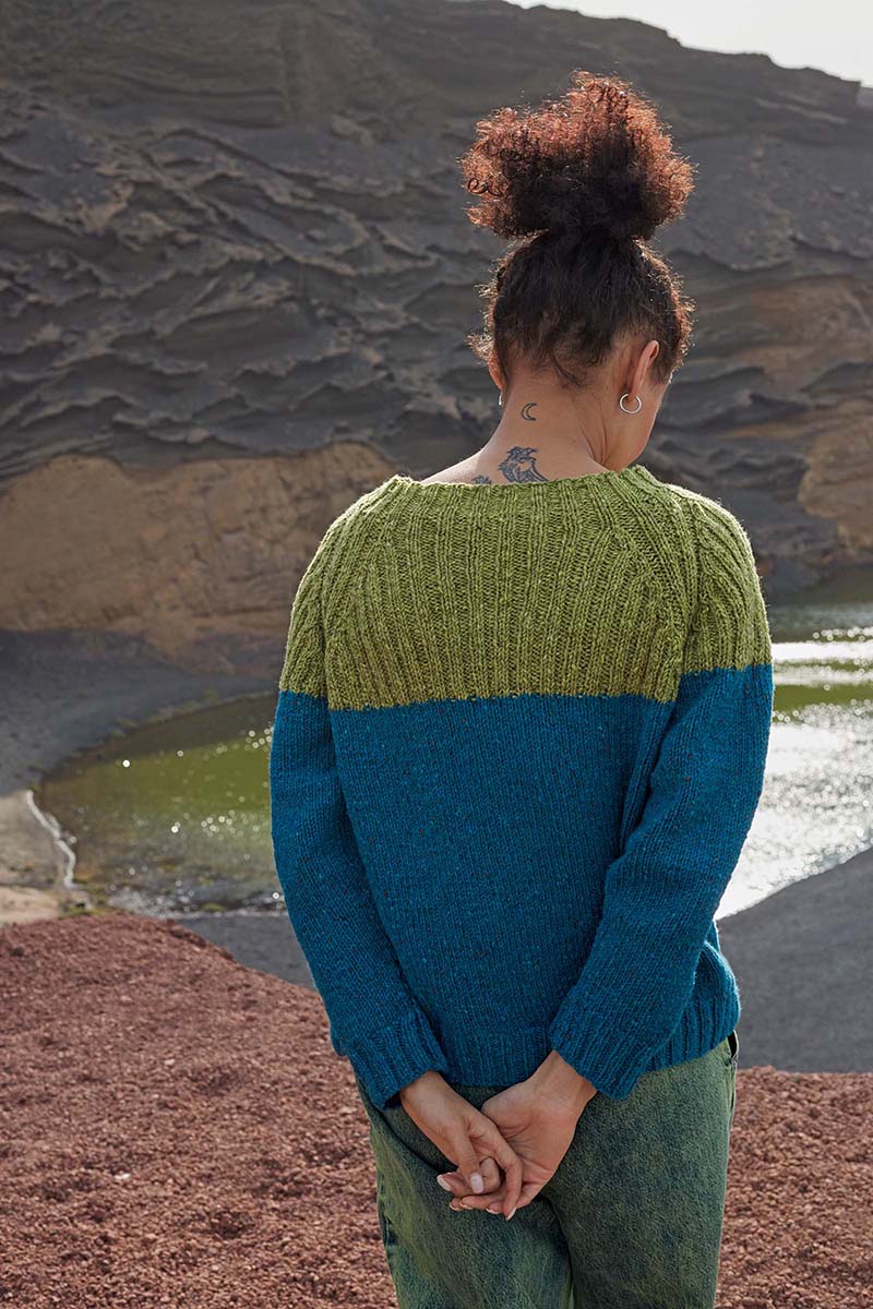 Artikelbild 3 des Artikels “Pullover Gal aus Donegal Tweed 1143.0023 - hellgrau | XL (500g)“