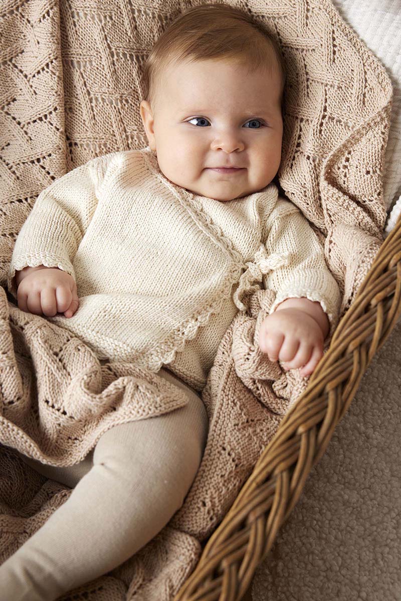 Artikelbild 3 des Artikels “Wickeljacke Saga aus Baby Cotton Naturally Colored “