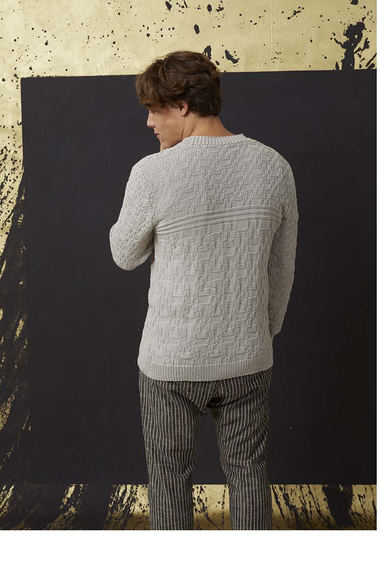 Artikelbild 3 des Artikels “Herrenpullover aus Soft Cotton “