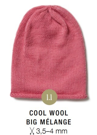 Artikelbild 3 des Artikels “Mütze Glatt Rechts aus Cool Wool Big Mélange (We Care) “