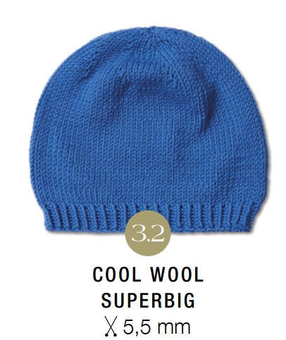 Artikelbild 3 des Artikels “Mütze Mit Bündchen aus Cool Wool Superbig “