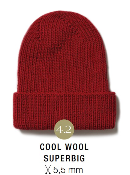 Artikelbild 3 des Artikels “Mütze Mit Bündchen aus Cool Wool Superbig “