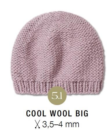 Artikelbild 3 des Artikels “Mütze Glatt Links aus Cool Wool Big “