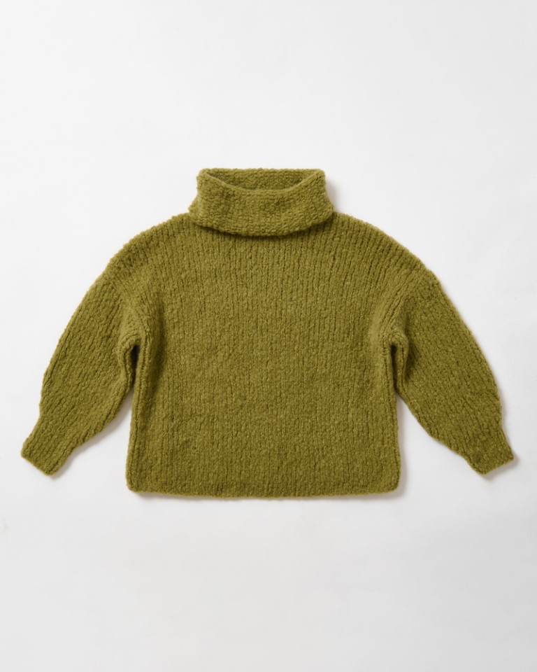 Artikelbild 3 des Artikels “Oversized Pullover Glatt Rechts aus Royal Alpaca “