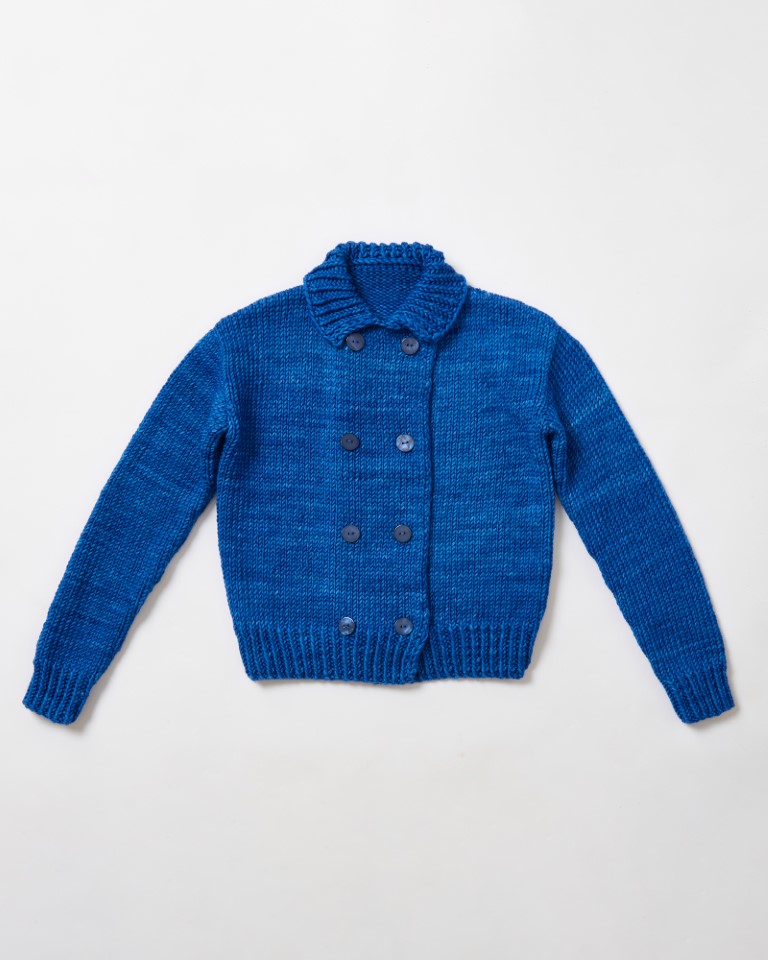 Artikelbild 3 des Artikels “Doppelreihige Jacke aus Vintage Superchunky “