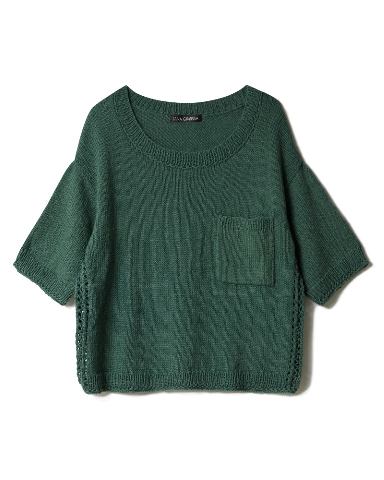 Artikelbild 3 des Artikels “Kastenshirt Mit Ajour Detail aus Alta Moda Cotolana “