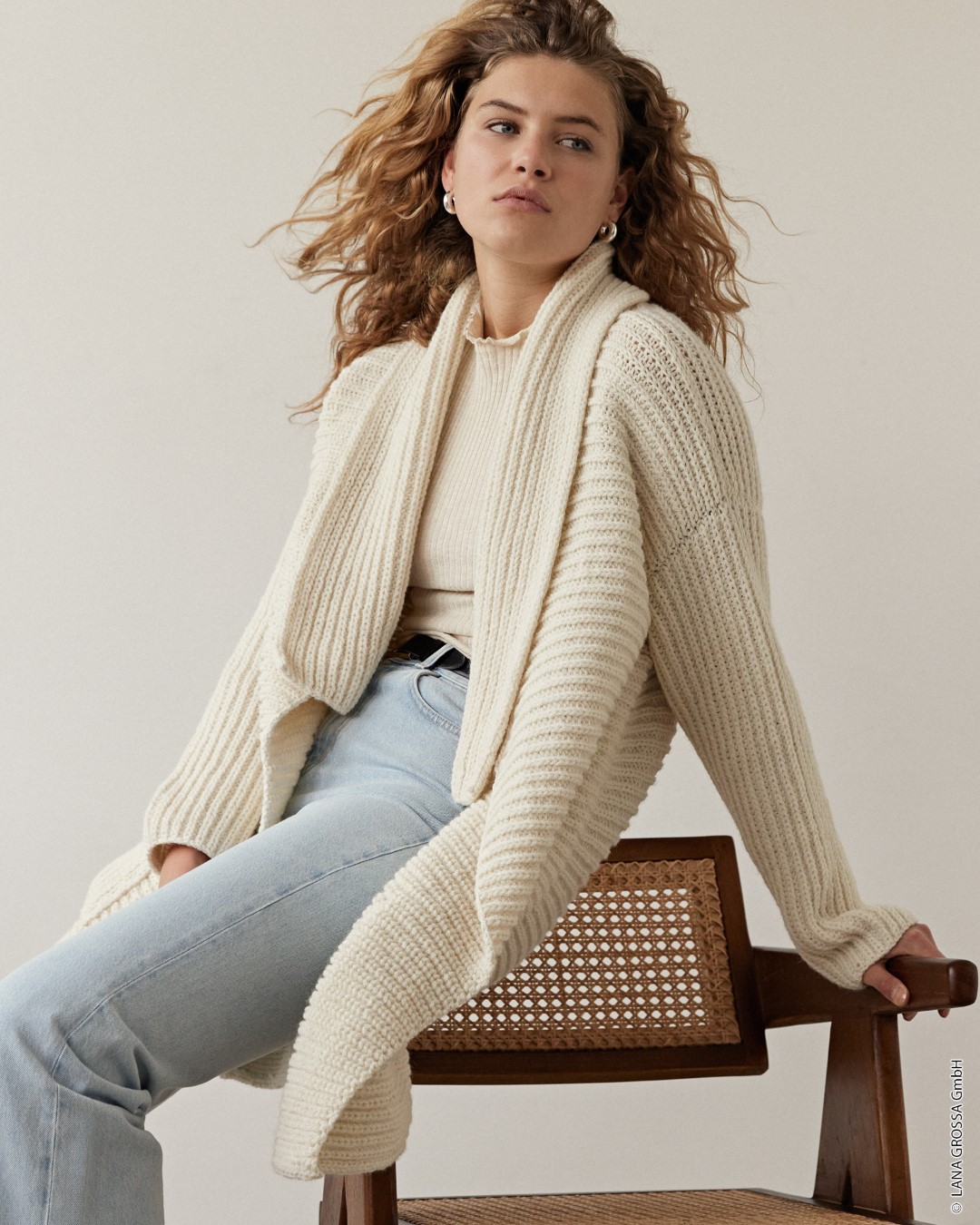 Artikelbild 3 des Artikels “Cardigan Mit Taschen aus Alta Moda Alpaca “
