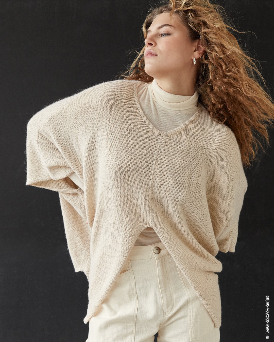 Artikelbild 3 des Artikels “Pullover Mit V-Ausschnitt aus Ecopuno “