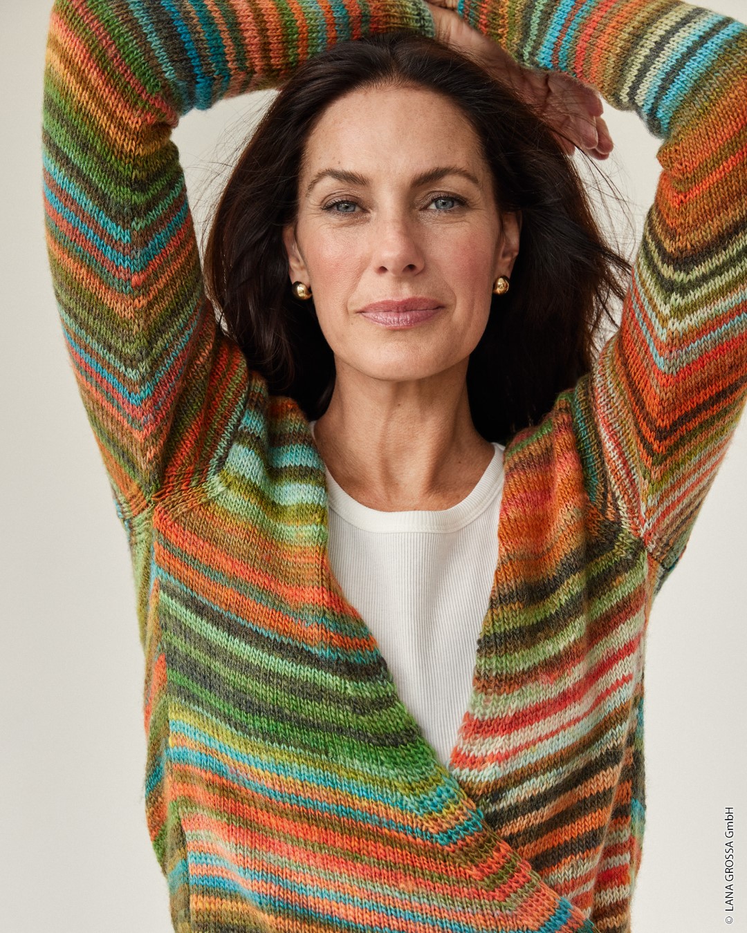 Artikelbild 3 des Artikels “Wickeljacke Glatt Rechts aus Colorissimo 2 “