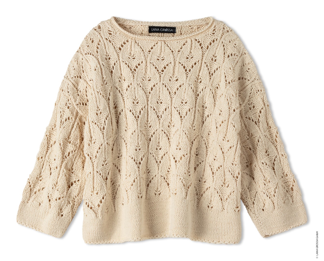 Artikelbild 3 des Artikels “Pullover Im Ajourmuster aus Cotton Wool “