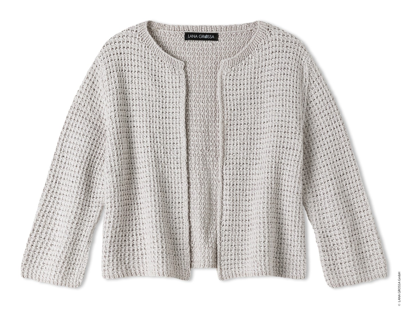 Artikelbild 3 des Artikels “Jäckchen Im Hebemaschenmuster aus Summer Cashmere 06 - Pink | 42/44 (400g)“