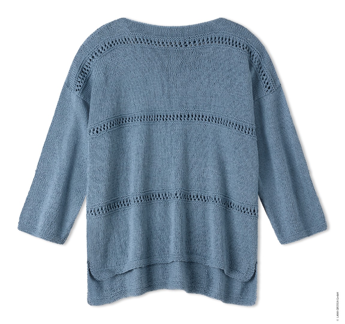 Artikelbild 3 des Artikels “Pullover Mit U-Boot Auschnitt aus Summer Cashmere 07 - Antikviolett | 36/38 (350g)“