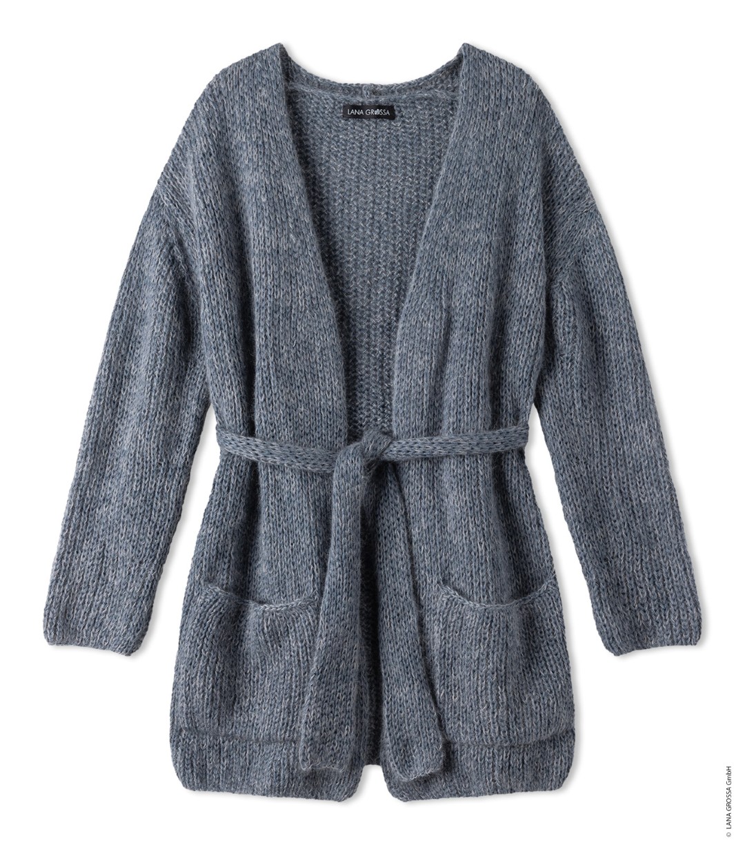 Artikelbild 3 des Artikels “Jacke Mit Gürtel aus Alta Moda Cotolana & Silkhair “