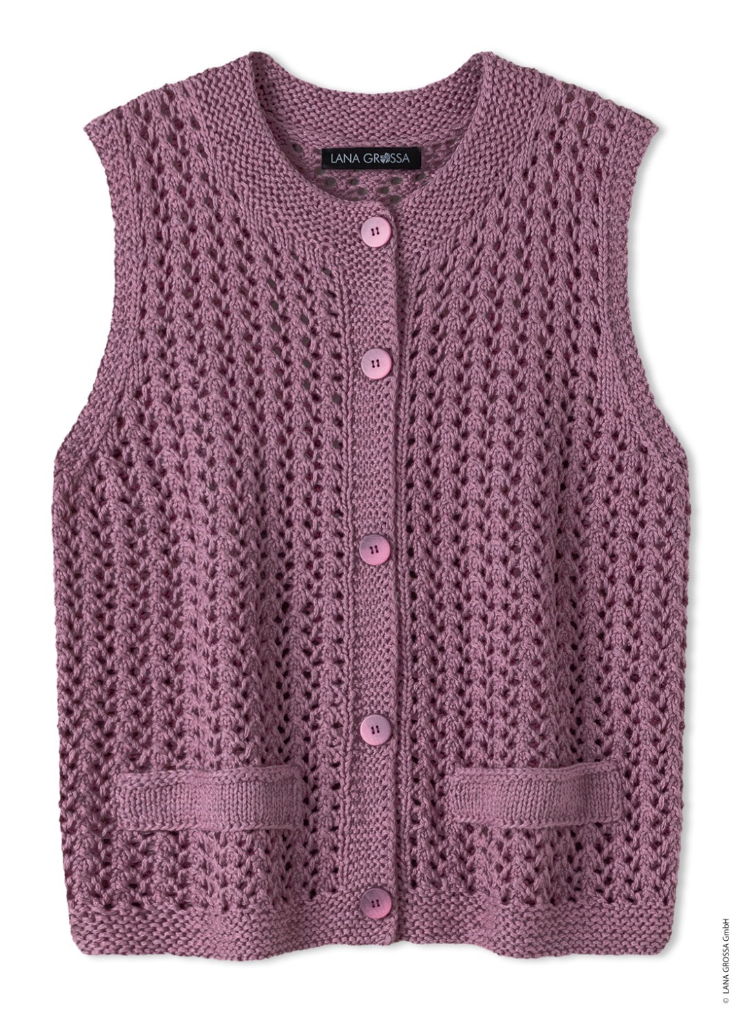 Artikelbild 3 des Artikels “Weste Mit Taschenblenden aus Summer Cashmere “