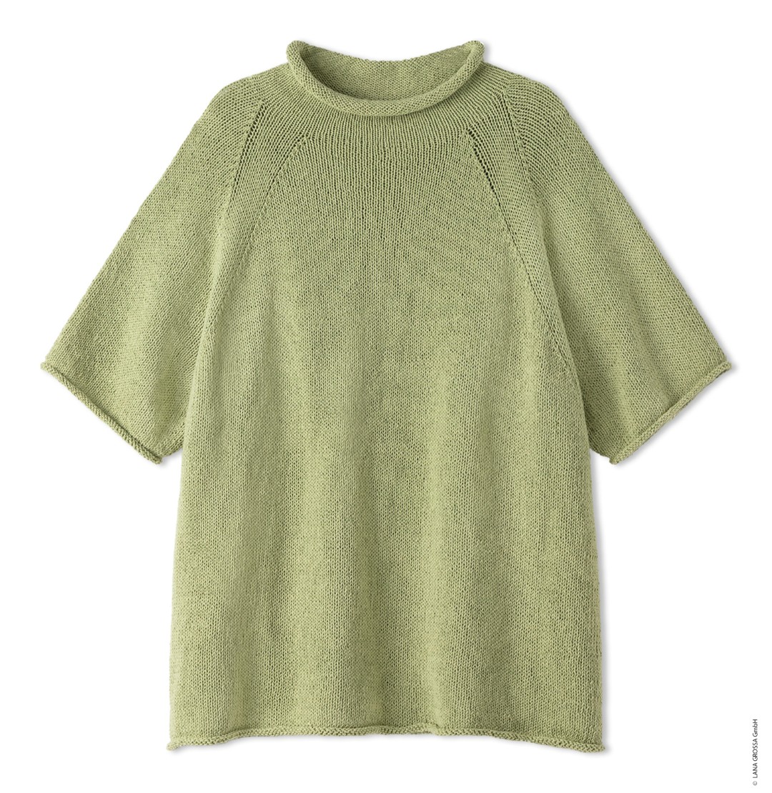 Artikelbild 3 des Artikels “Kurzarm- Pullover aus Landlust Sommerseide “