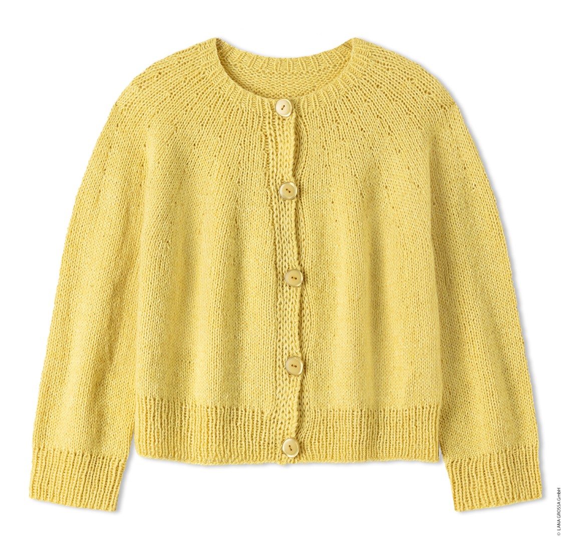 Artikelbild 3 des Artikels “Jacke Mit Rundpasse aus Alta Moda Cotolana & Soffio “