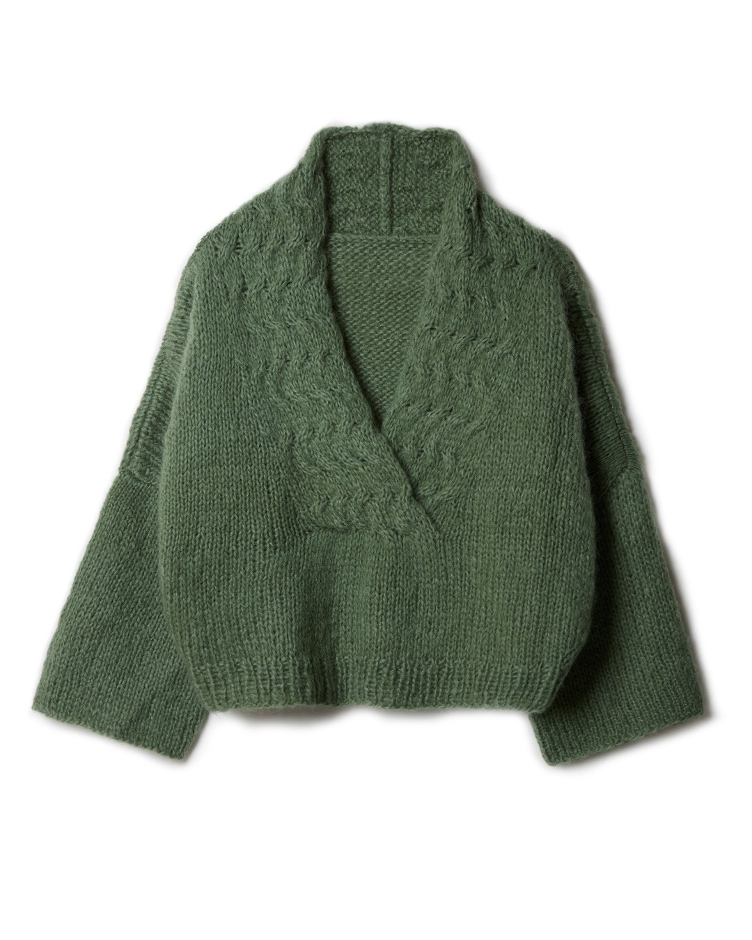 Artikelbild 3 des Artikels “Pullover Mit Wellenmuster aus Mohair Di Gio “