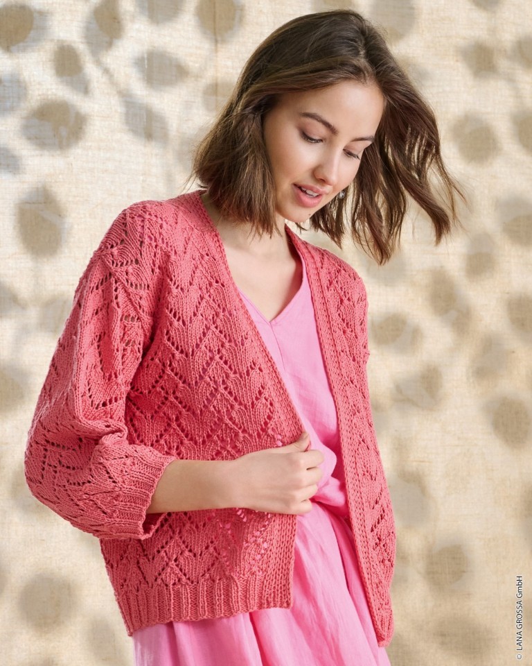 Artikelbild 3 des Artikels “Jacke Im Ajourmuster aus Tessera “