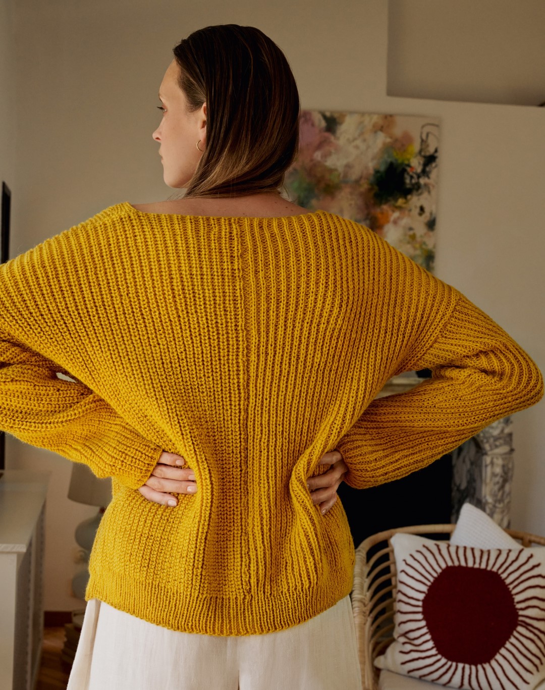Artikelbild 3 des Artikels “V-Pulli aus LandLust Alpaka Merino 160 “